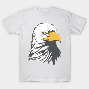 Bald Eagle Head Cartoon T-Shirt